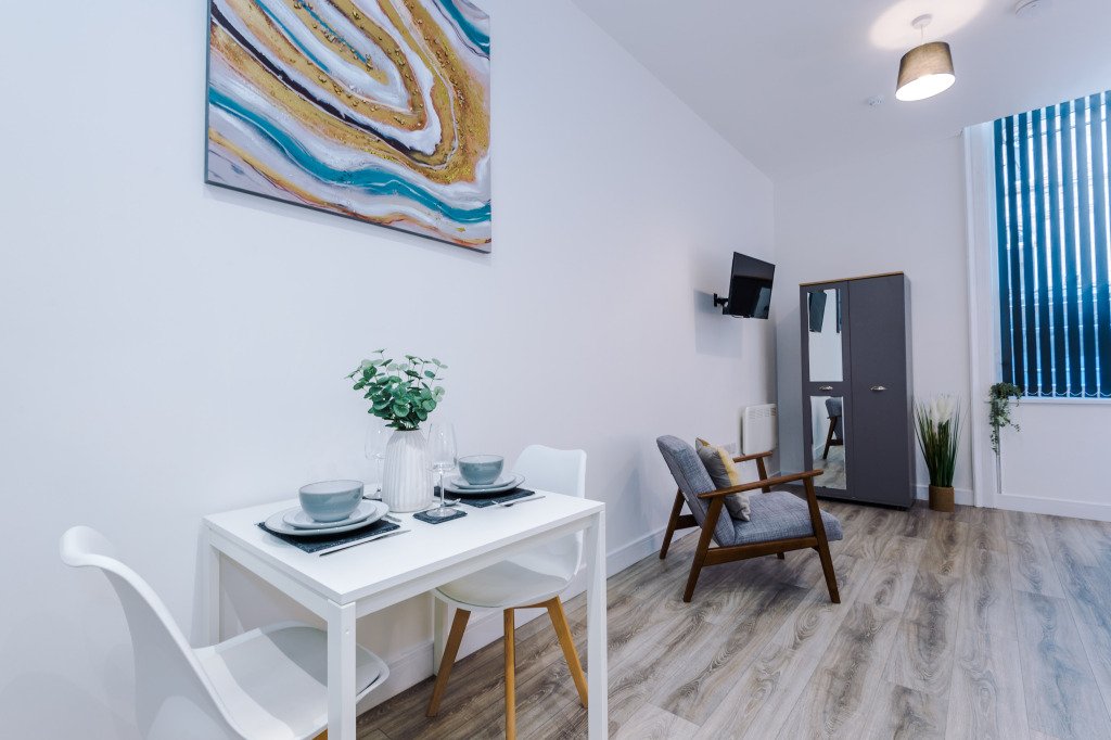 The Old Bank Studio Apartments Experience in Bolton